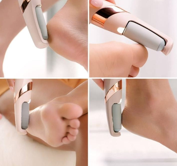 Flawless Pedi Electronic Pedicure Tool | Electric Foot Callus Remover for Smooth & Soft Feet