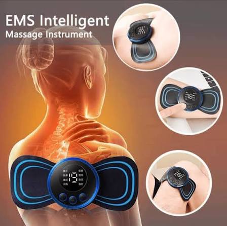EMS Butterfly Neck & Foot Massager β Rechargeable Muscle Stimulator