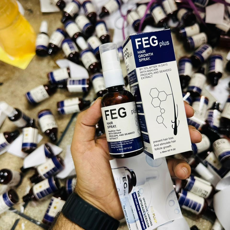 FEG Plus Hair Growth Spray – 50ml | Hair Fall Care & Hair Nourishment