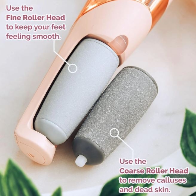 Flawless Pedi Electronic Pedicure Tool | Electric Foot Callus Remover for Smooth & Soft Feet