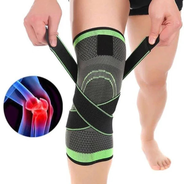 Adjustable Knee Support Band – Anti-Slip Knee Brace with Belt for Men & Women