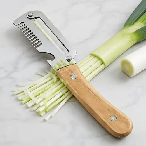 3-in-1 Stainless Steel Peeler Knife – Vegetable Peeler, Cutter & Bottle Opener