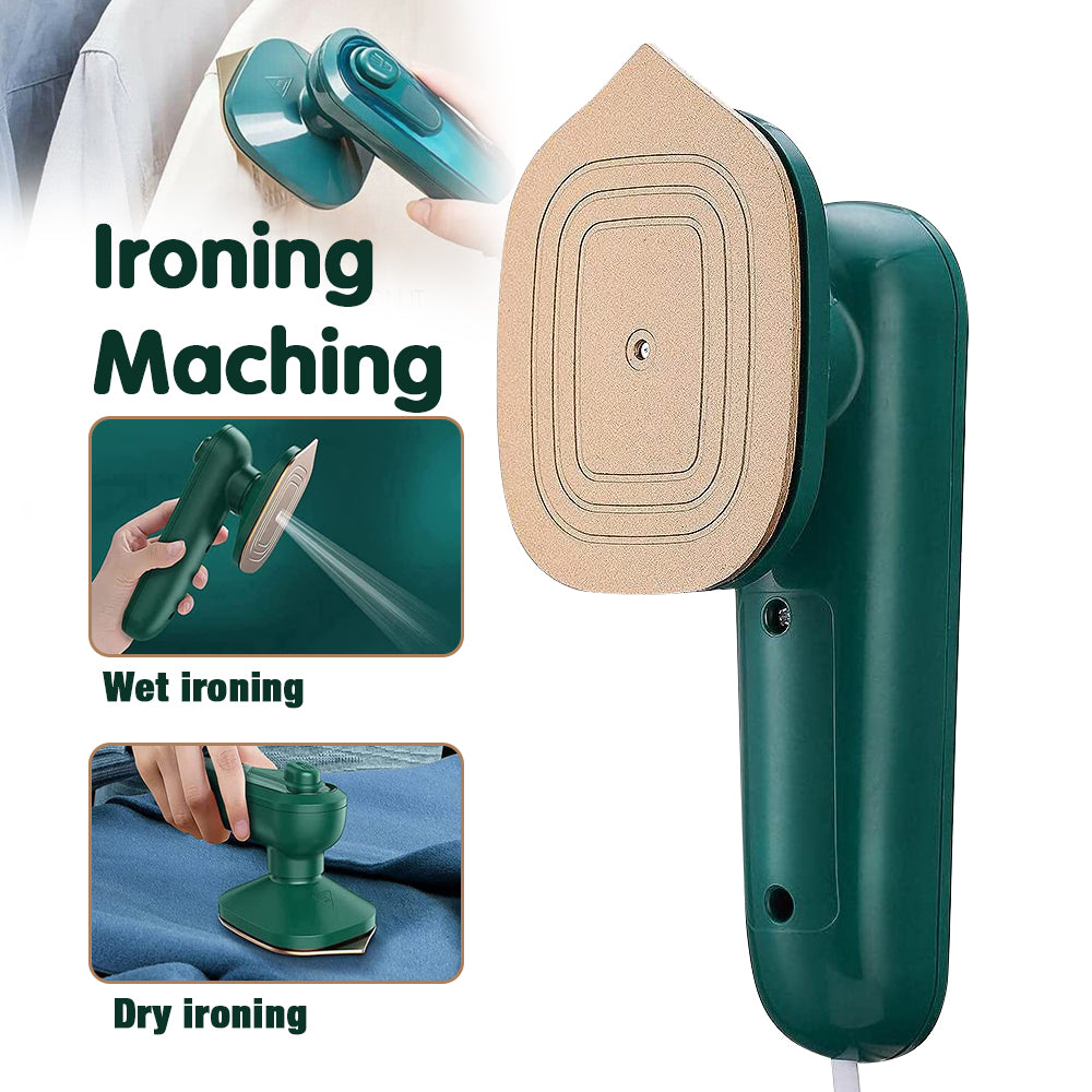 Portable Steam Iron – Mini Travel Iron with Spray & Steam Function