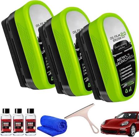 Universal Glass Cleaner – 120ml Water-Repellent Windshield & Mirror Cleaner