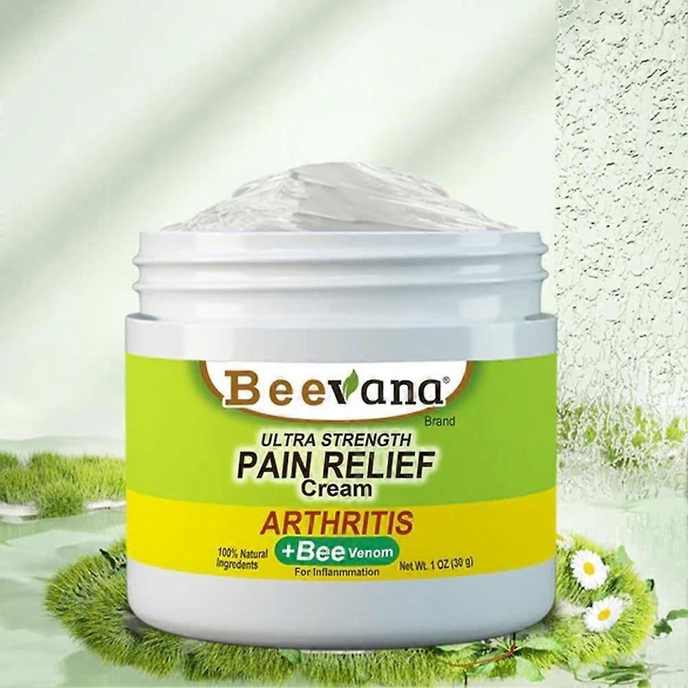 Beevana Ultra Strength Pain Relief Cream – Bee Venom Formula, 30g